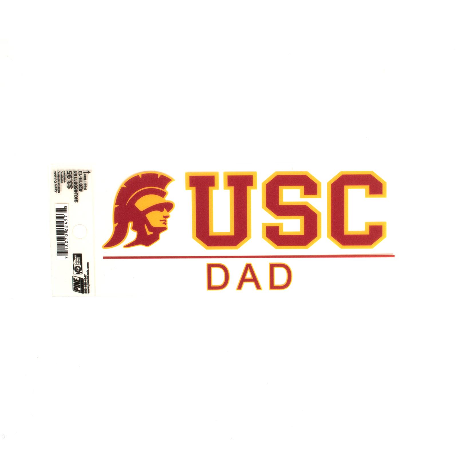 USC Tommy Dad Inside Decal 3" X 8" image01